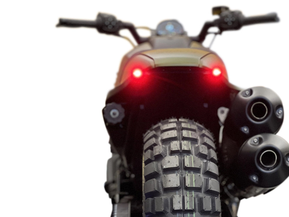 Rear Elypse Turn Signal Kit - Black. Fits Sportster S 2021up Models.