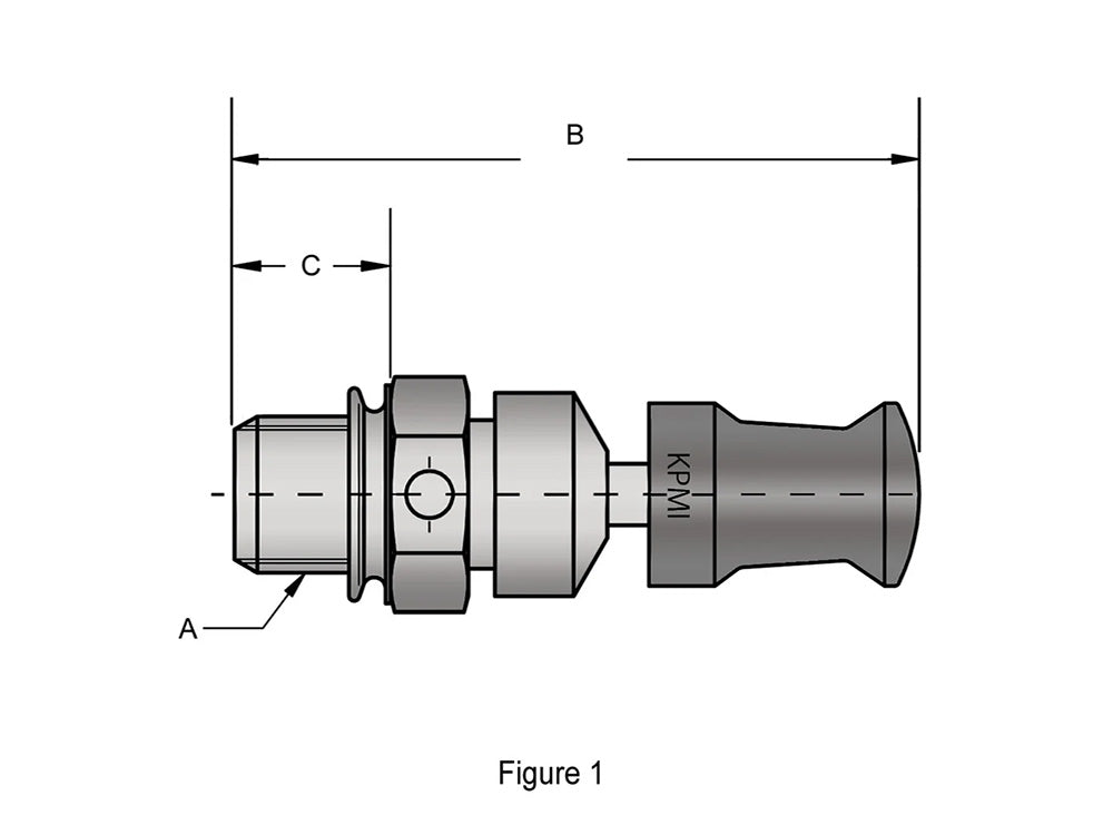 Compression Release Valves - Sold as a Pair. Overall Length = 1.730in. x Thread Length = 0.350in.