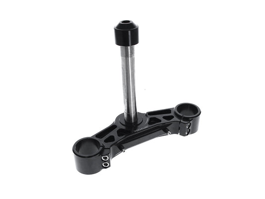Wolf One Billet Bagger Bottom Triple Tree Clamp - Black. Fits Road Glide 2015-2023