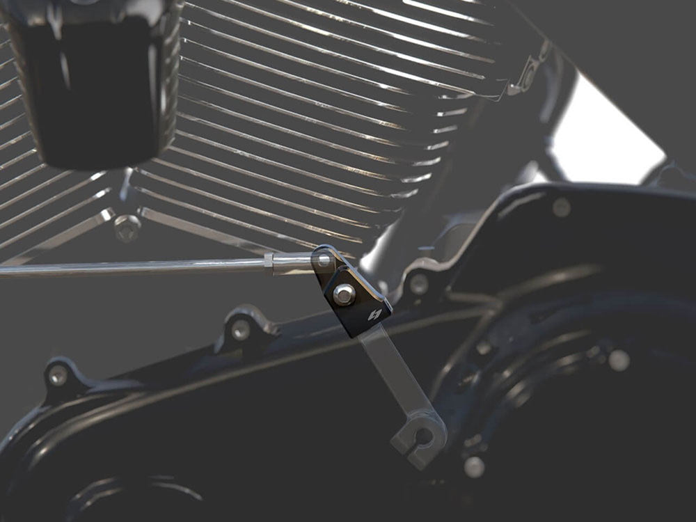 EZ-Shift - Black Anodized. Fits Twin Cam 1999-2017