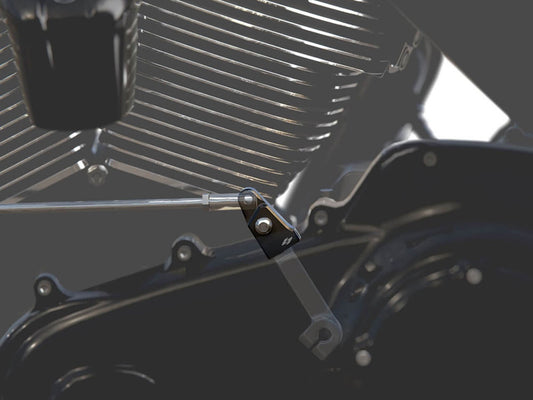 EZ-Shift - Black Anodized. Fits Twin Cam 1999-2017