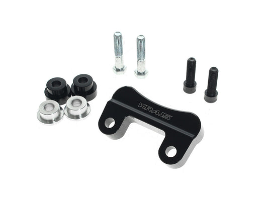 Raptor Pullback Plate - Black. Fits Softail 1984-2017, Dyna 1991-2017, Sportster 1986-2021 & FXR 1982-1994