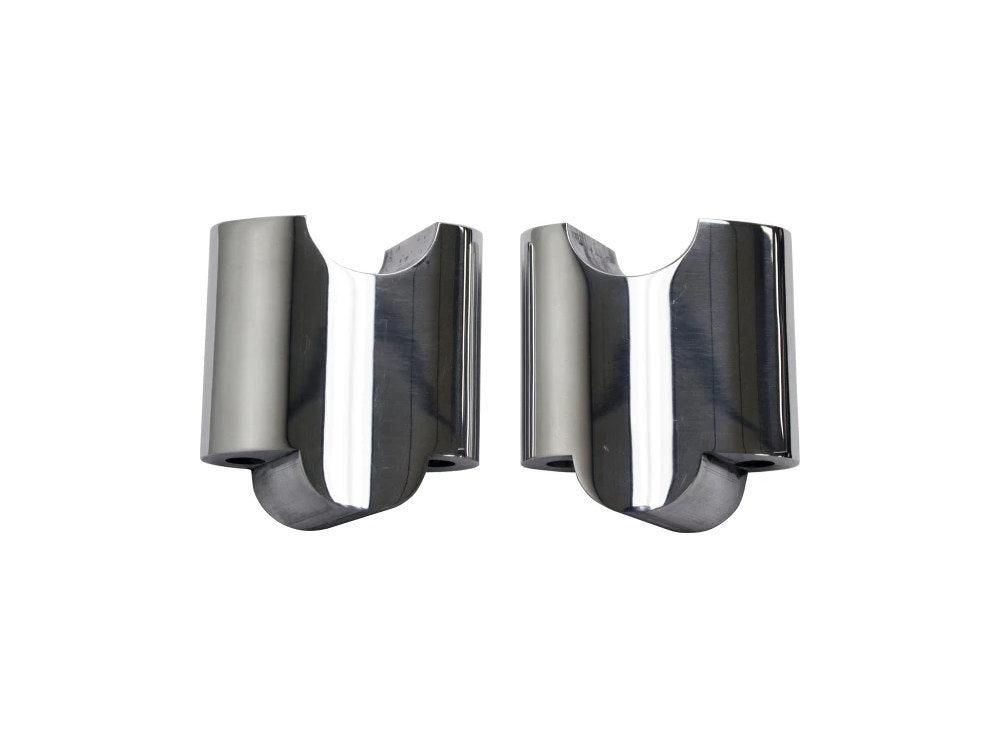 2in. Riser Spacers - Polished. Fits Sportster Low and Superlow 2008-2012.