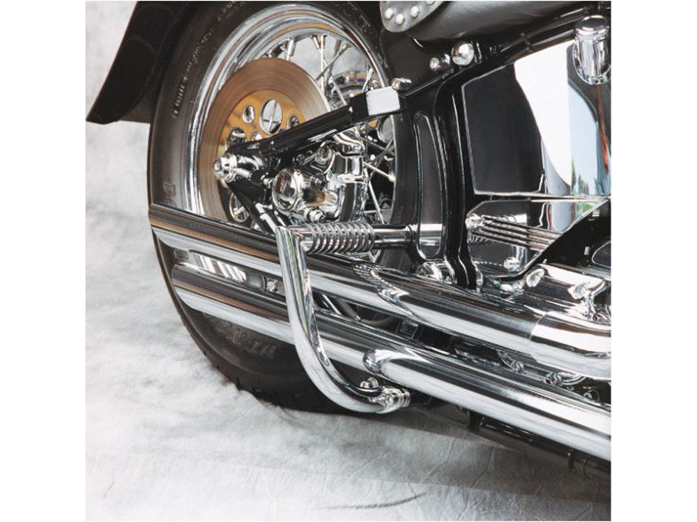 Linbar Rear Crashbars - Chrome. Fits Softail 1997-2017.