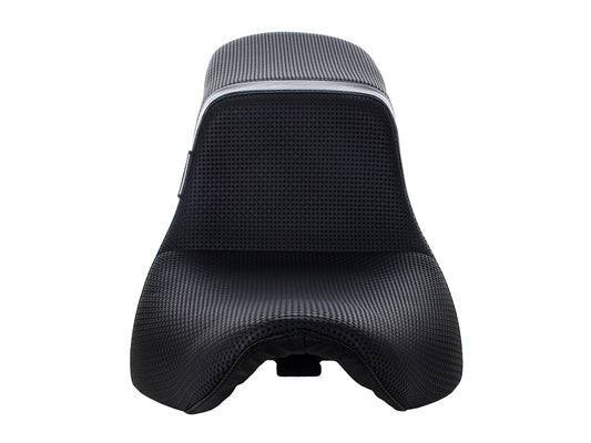 Daytona Dual Seat with Basket Weave. Fits Sport Glide & Low Rider 2018up & Low Rider S 2020up.
