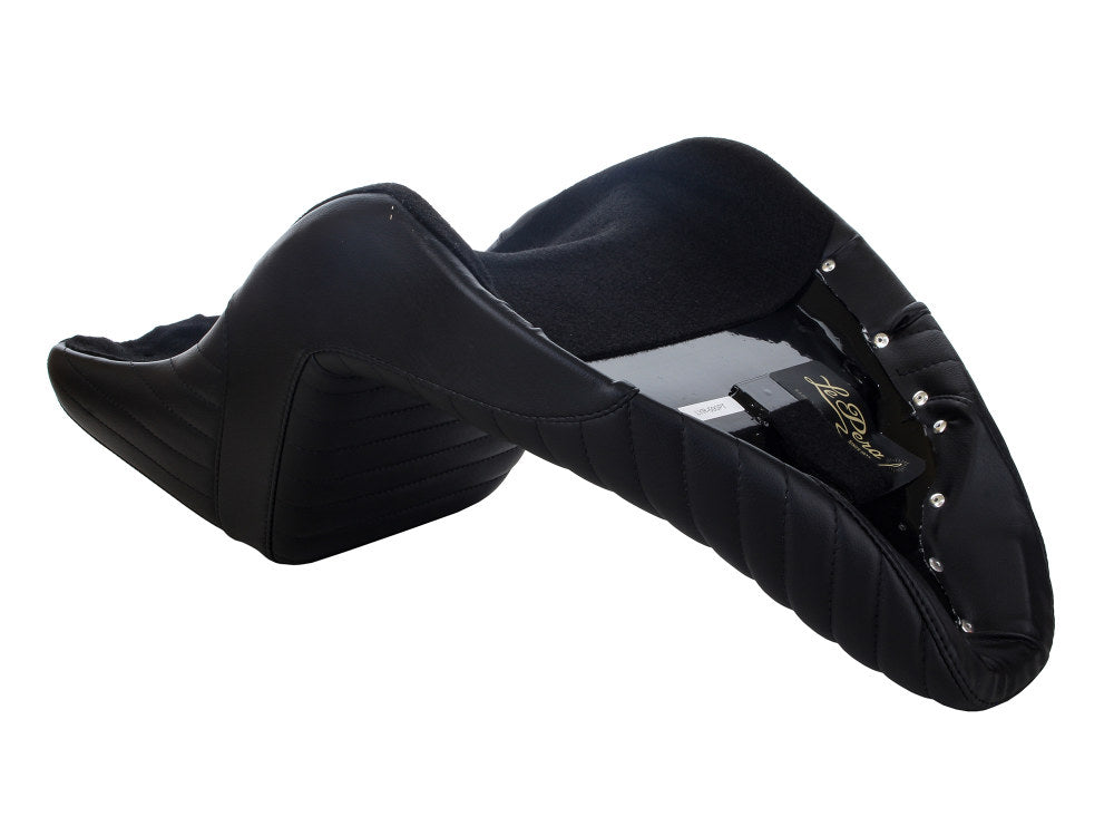 KickFlip Dual Seat with Pleated Stitch. Fits Sport Glide & Low Rider 2018up & Low Rider S 2020up.