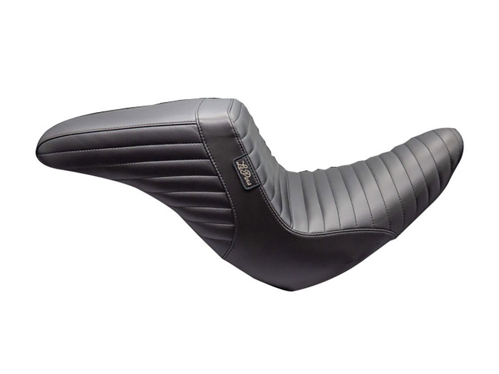KickFlip Up Front Reduced Reach Dual Seat with Pleated Stitch. Fits Sport Glide & Low Rider 2018up & Low Rider S 2020up.