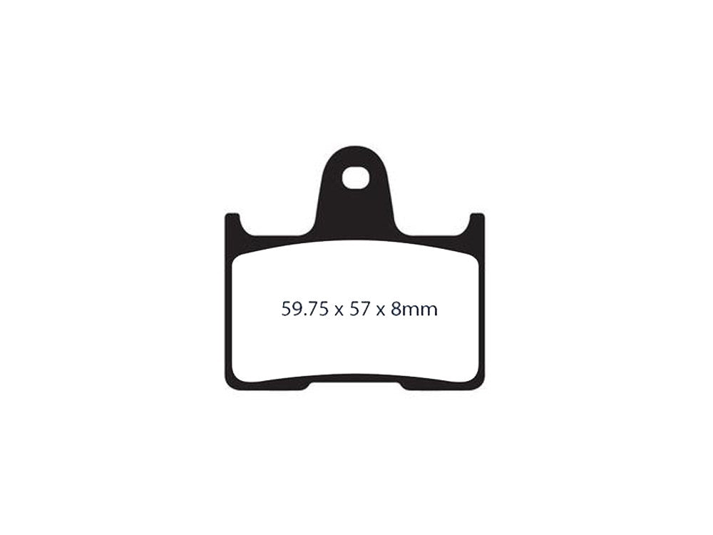 Z-Plus Brake Pads. Fits Rear on Sportster 2014-2021
