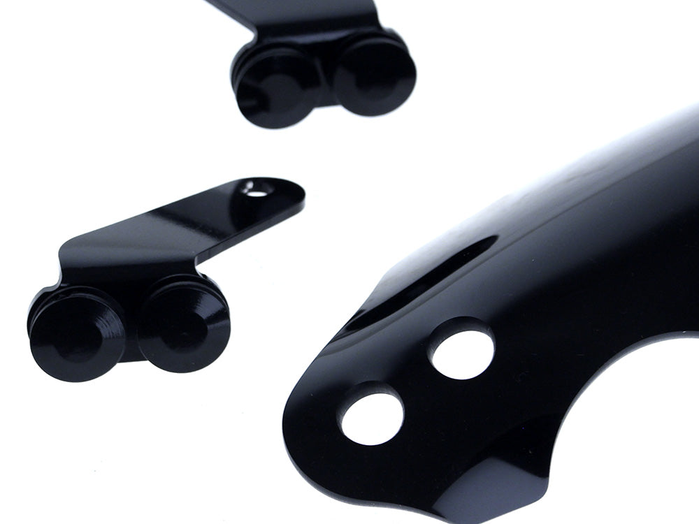 Handguards - Black. Fits Softail Street Bob 2025up & Low Rider S 2025up