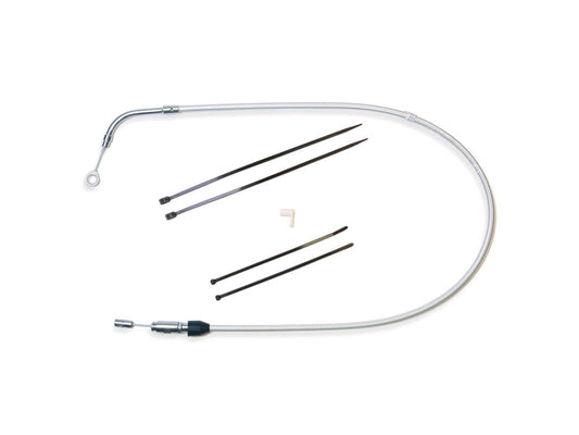 43in. Quick Connect Upper Clutch Cable - Sterling Chromite. Fits Most Touring 2021-2024