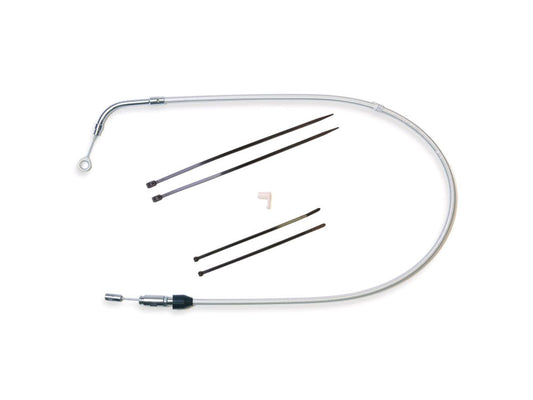 39in. Quick Connect Upper Clutch Cable - Sterling Chromite. Fits Most Touring 2021-2024
