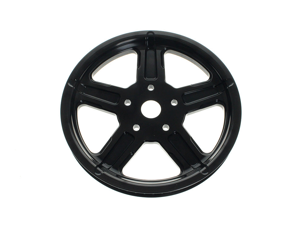 66 Tooth x 1in. Wide Formula Pulley - Black Anodized.