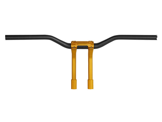 1-1/4in. Phatbar Handlebar and 9in. Riser Set - Gold Ops