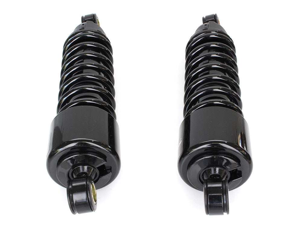 412 Series, 11.5in. Standard Spring Rate Rear Shock Absorbers - Black. Fits Touring 2006up.