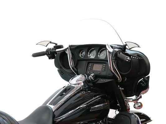 10in. x 1-1/4in. Bagger Monkey Handlebar - Black. Fits Ultra Models 1996-2024 and Street Glide 1996-2023