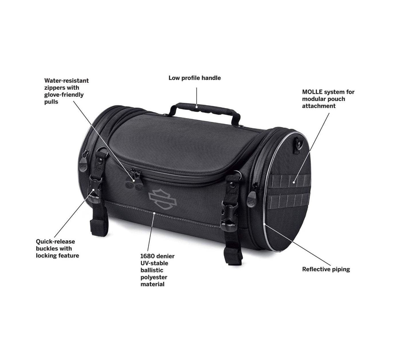 Harley-Davidson Onyx Premium Luggage Day Bag