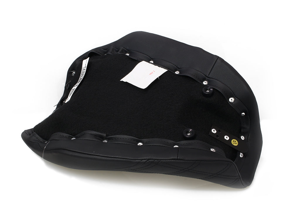 Renegade LS Solo Seat with Black Double Diamond Stitch. Fits Dyna 2006-2017.