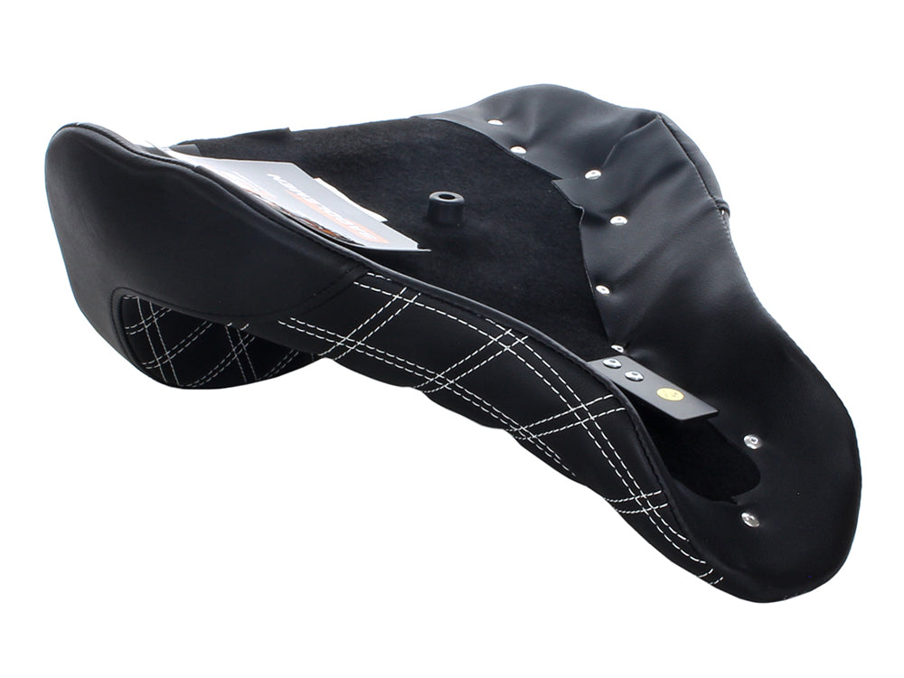 Renegade LS Solo Seat with White Double Diamond Lattice Stitch. Fits Breakout 2013-2017.