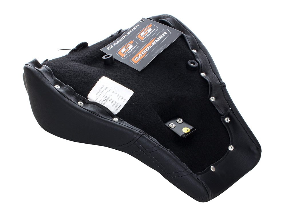 Renegade LS Solo Seat with Black Double Diamond Lattice Stitch. Fits Softail Street Bob 2018up & Standard 2020up.