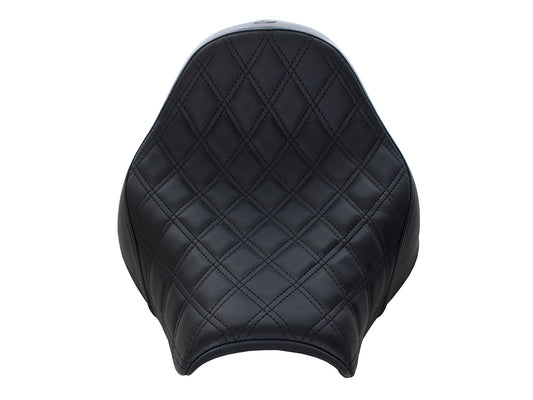 Renegade LS Solo Seat with Black Double Diamond Lattice Stitch. Fits Breakout 2018-2022