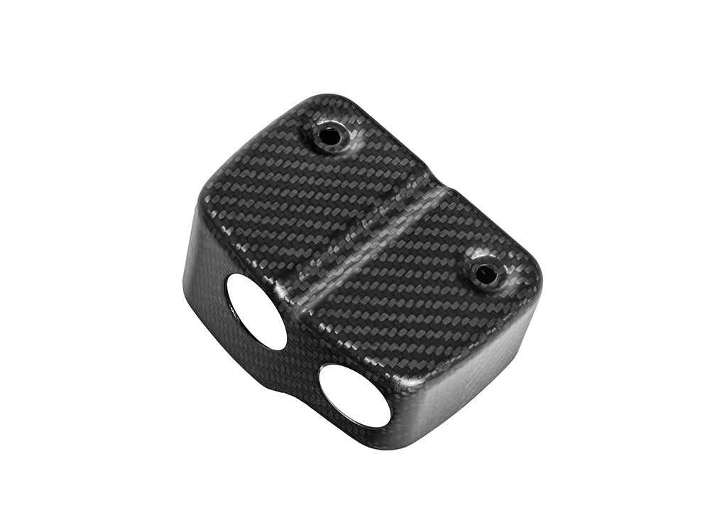 Carbon Coil Cover - Matte Finish. Fits Carbureted Dyna Models 1999-2005