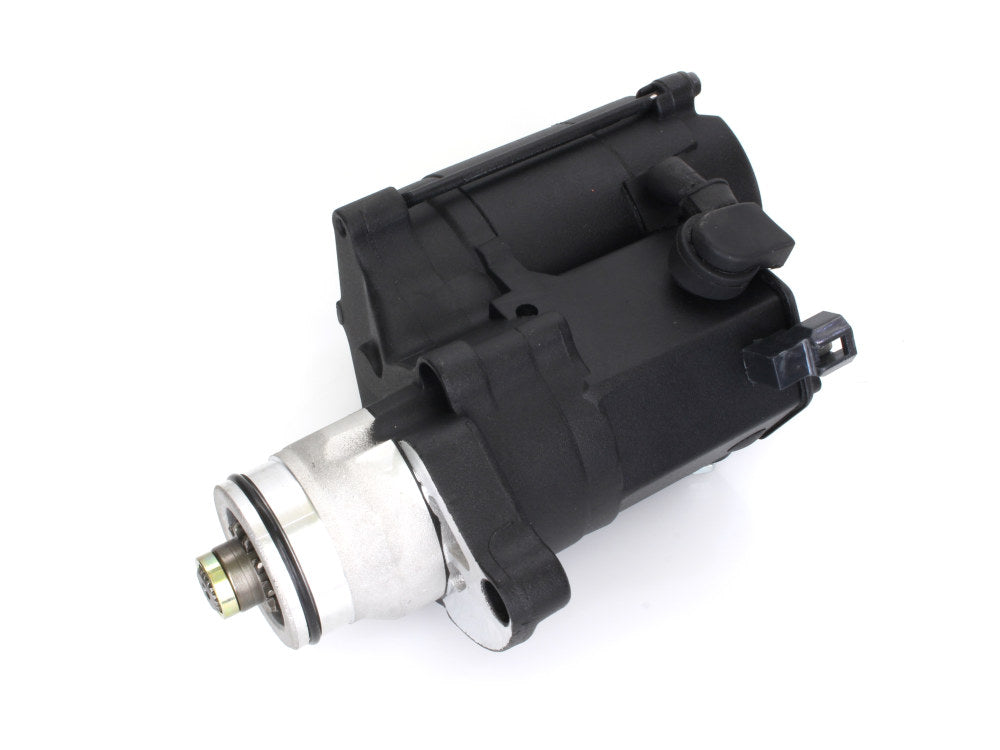1.4kw Starter Motor - Black. Fits Softail 2007-2017, Dyna 2006-2017 & Touring 2007-2016.