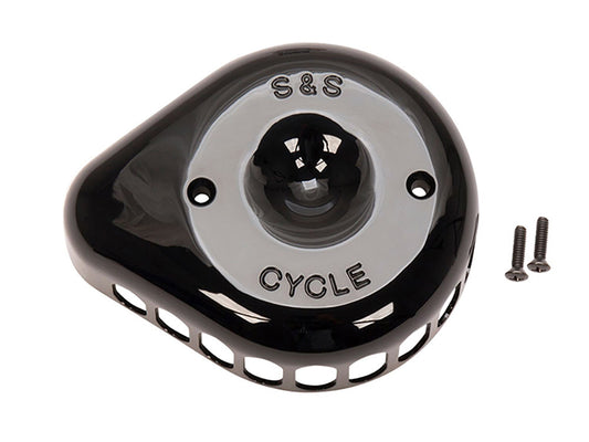 Mini Teardrop Air Cleaner Kit - Black. Fits Touring 2017-2024 & Softail 2018-2024