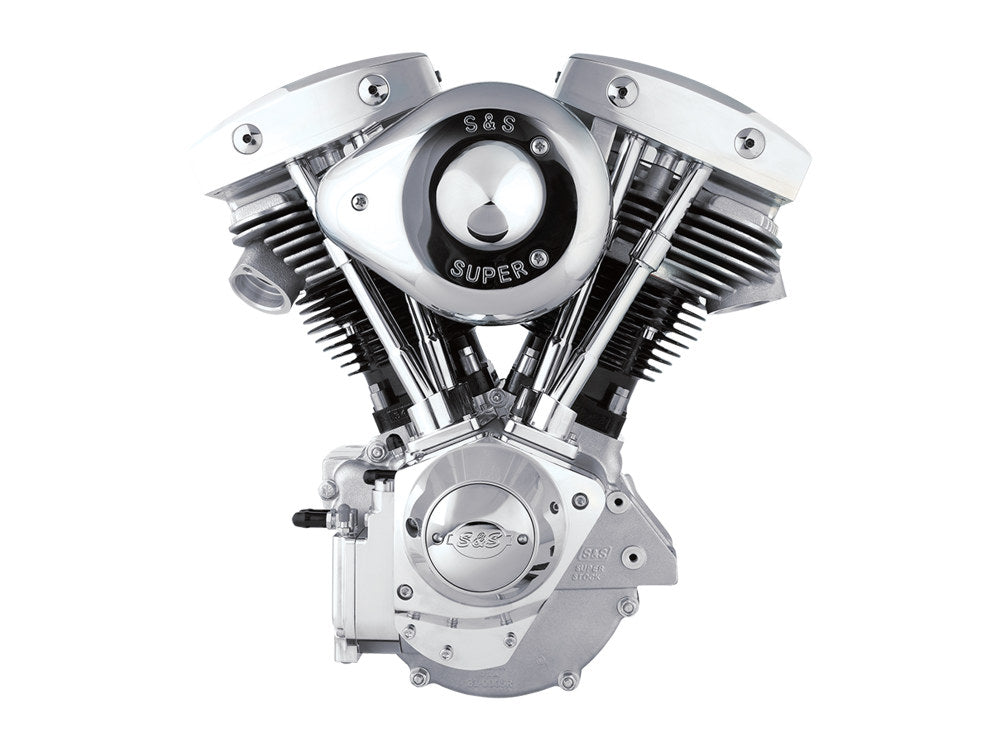 93ci Alternator Style Shovel Engine - Natural.