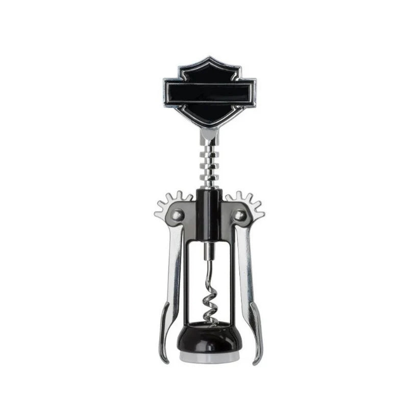 Harley-Davidson Silhouette Bar & Shield Corkscrew Wine Opener