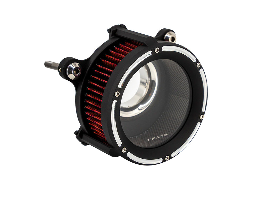 Assault Clear Air Cleaner Kit - Reverse Cut Black. Fits CVO Touring 2023up, Street Glide & Road Glide 2024up, Touring 2025up & Softail 2025up