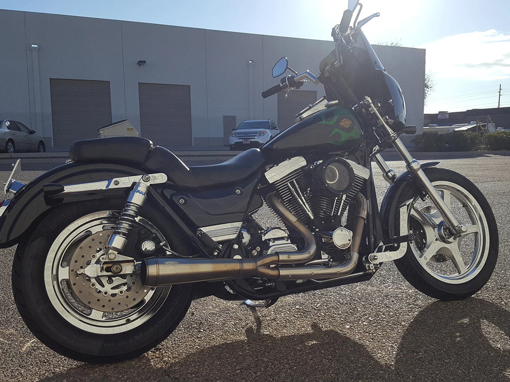 Assault 2-into-1 Exhaust - Stainless Steel. Fits Softail 2018up.