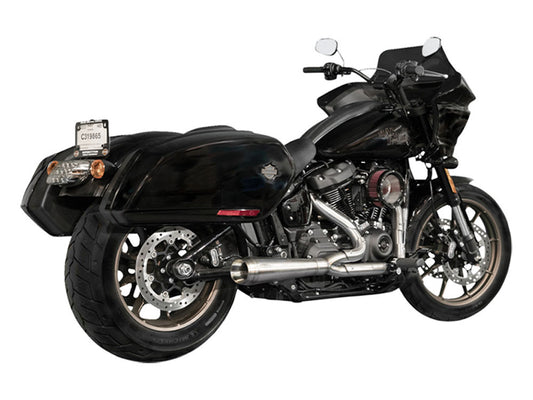 Assault 2-into-1 Exhaust - Stainless. Fits Heritage Classic, Sport Glide and Low Rider ST 2018-2024