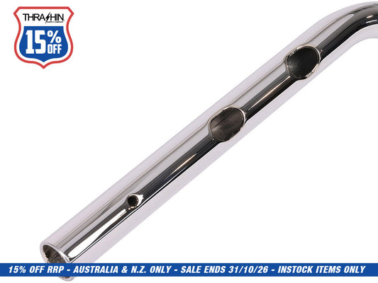 High Bend Bars - Chrome. Fits CVO Touring 2023up, Street Glide & Road Glide 2024up, Touring 2025up & Softail 2025up