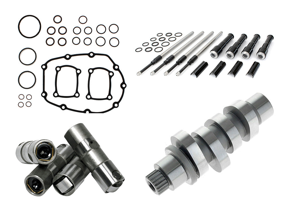 TTS185 Performance Cam Kit - Black Pushrods. Fits Gen 2 Milwaukee-Eight 2024up. Street Glide, Road Glide & CVO Road Glide ST 2024up, Touring 2025up & Softail 2025up