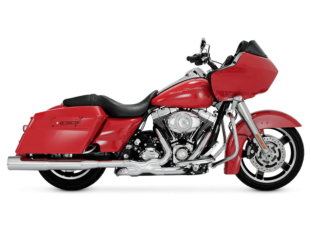 4.5in. Hi-Output Slip-On Mufflers - Chrome. Fits Touring 1995-2016