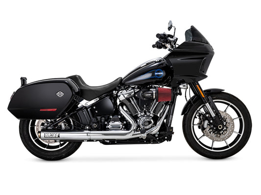 4in. Supersport Slip-On Muffler - Chrome. Fits Softail Street Bob, Low Rider S, Low Rider ST & Heritage 2025up