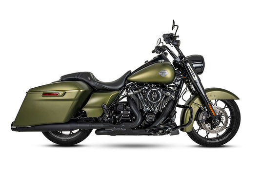 4.5in. Blackbird 450 Slip-On Mufflers - Black with Black End Caps. Fits Touring 2017up