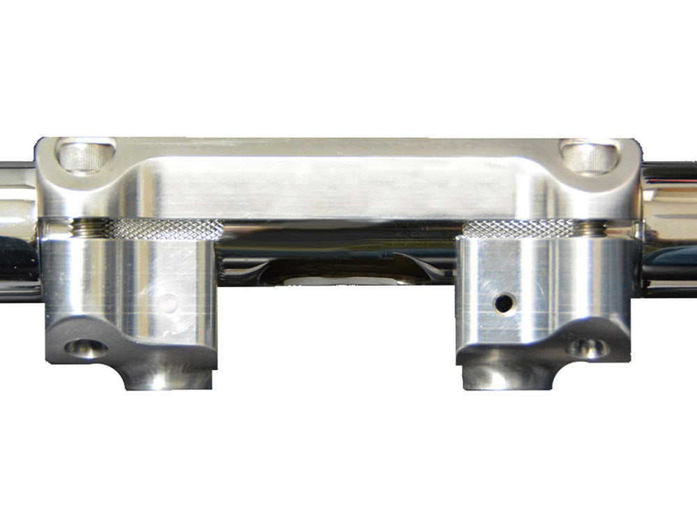 Riser with Top Clamp - Chrome. Fits Road Glide 2015-2023 and Road King Special 2017-2025 with 1in. Handlebar.