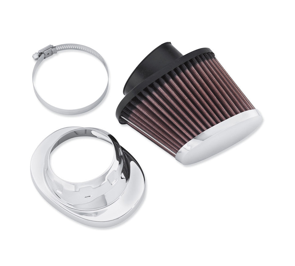 Harley-Davidson Screamin’ Eagle High-Flo K&N Air Filter Element- Chrome