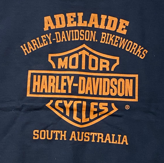 Adelaide Harley-Davidson B&S Zip Hoodie - Black