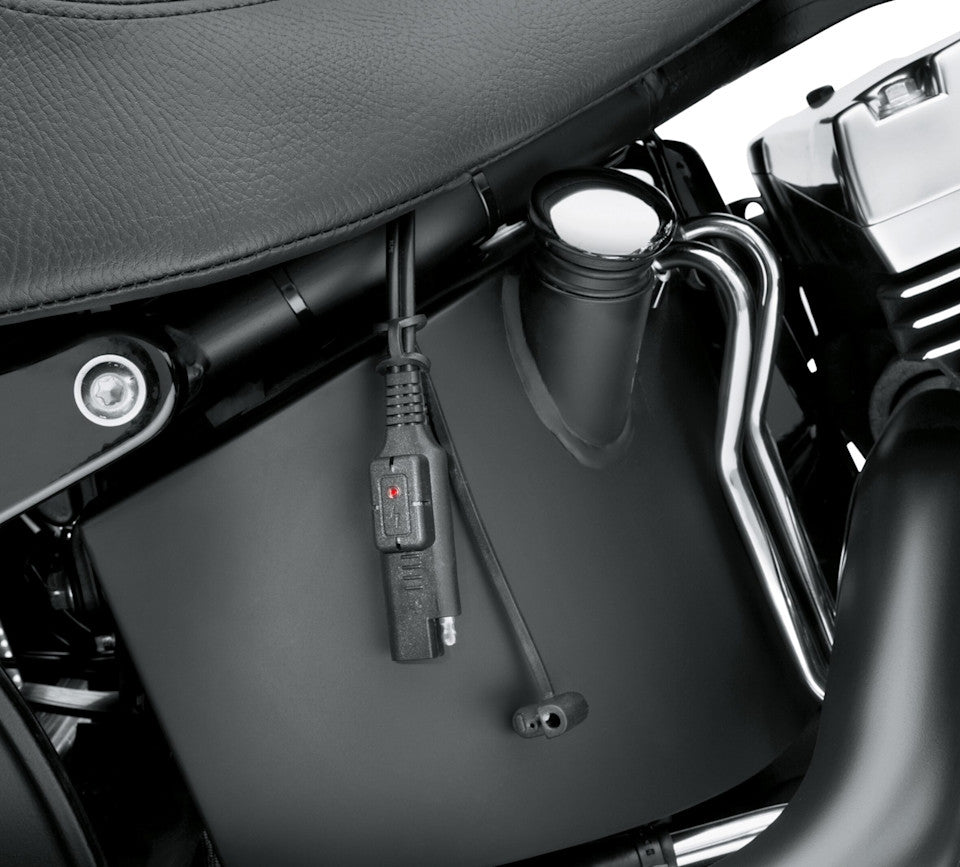 Harley-Davidson Battery Charging Harness with LED Charge Indicator