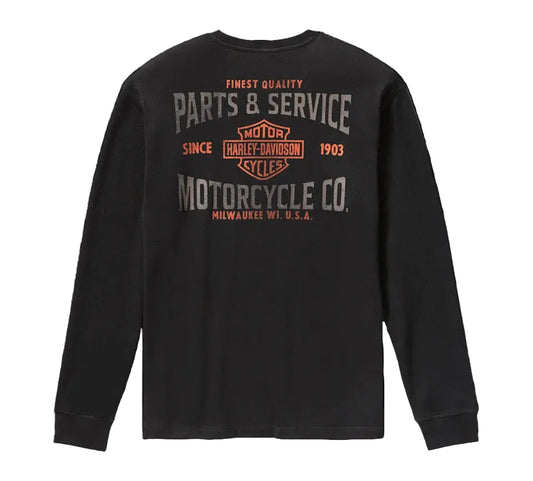 Harley-Davidson Men's Parts & Service Long Sleeve Thermal - Harley Black