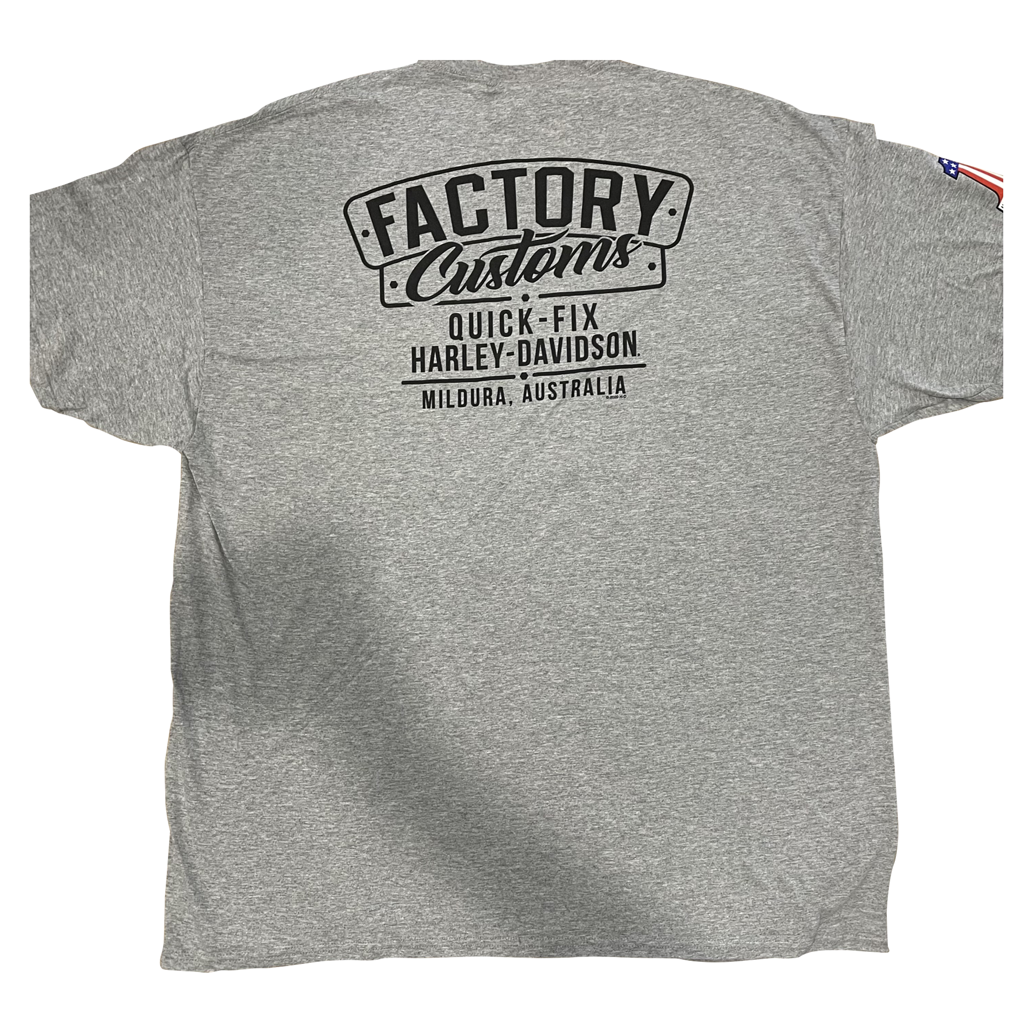 Quick-Fix Harley-Davidson Factory Custom Tee - Grey