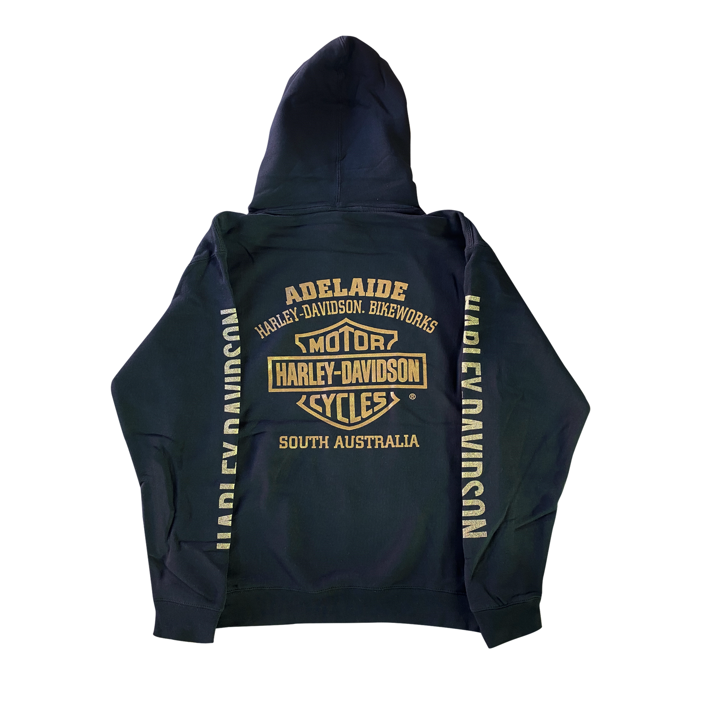 Adelaide Harley-Davidson B&S Hoodie - Gold