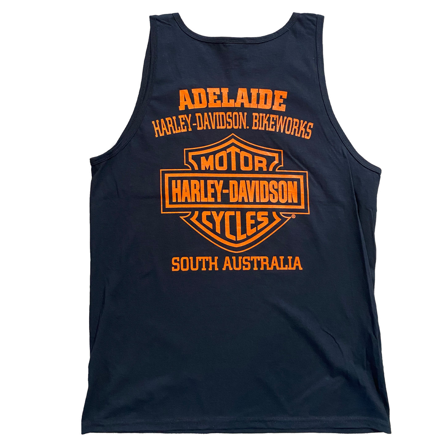 Adelaide Harley-Davidson Classic B&S Tank in Black