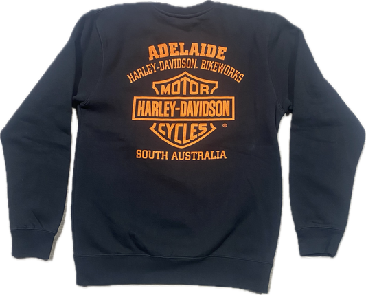 Adelaide Harley-Davidson Bar & Shield Fleece Crew