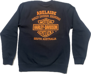 Adelaide Harley-Davidson Bar & Shield Fleece Crew