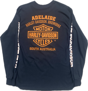 Adelaide Harley-Davidson L/S B&S Tee