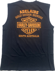 Adelaide Harley-Davidson Muscle Tee - Classic B&S