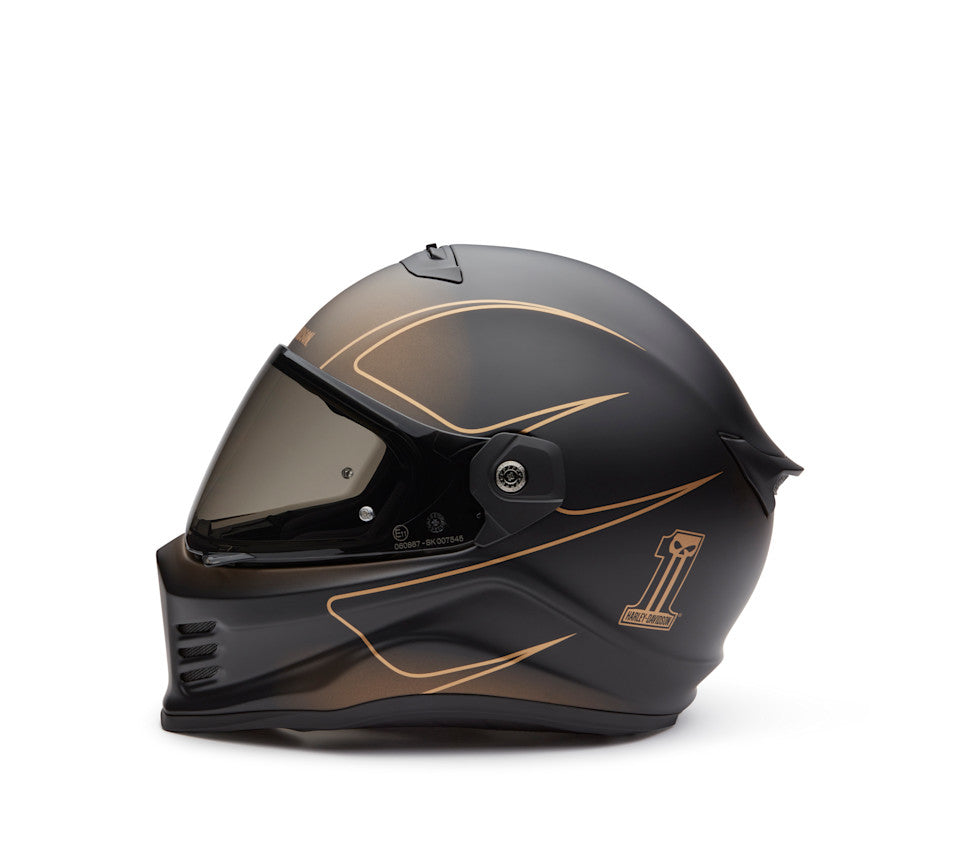 Harley-Davidson Willie G Dark Custom Division X15 Full Face Helmet